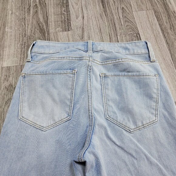 Old Navy Rockstar Jeans Womens 2 Light Wash High Rise Super Skinny Stretch Denim - Picture 3 of 10
